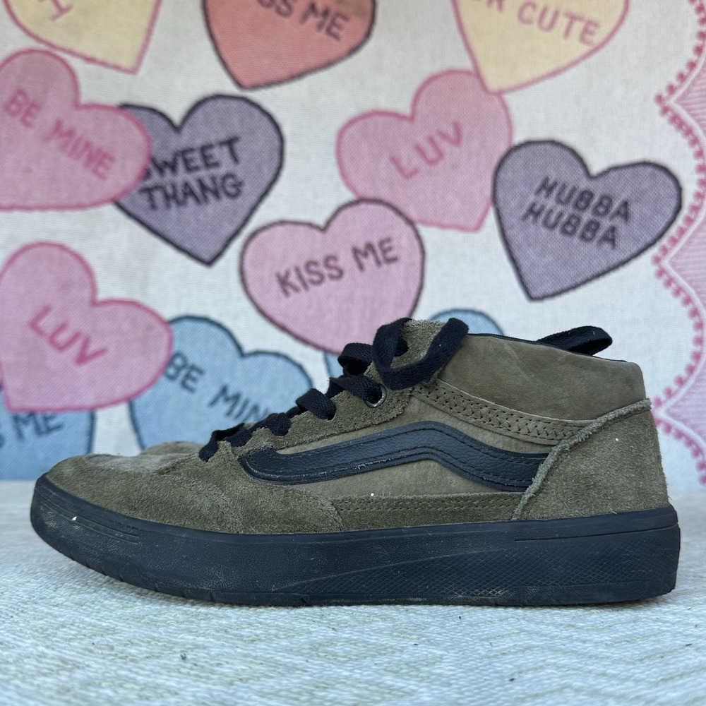 Size 6.5 - Vans Zahba Mid Beatrice Domond Dark Olive Men's Shoes
